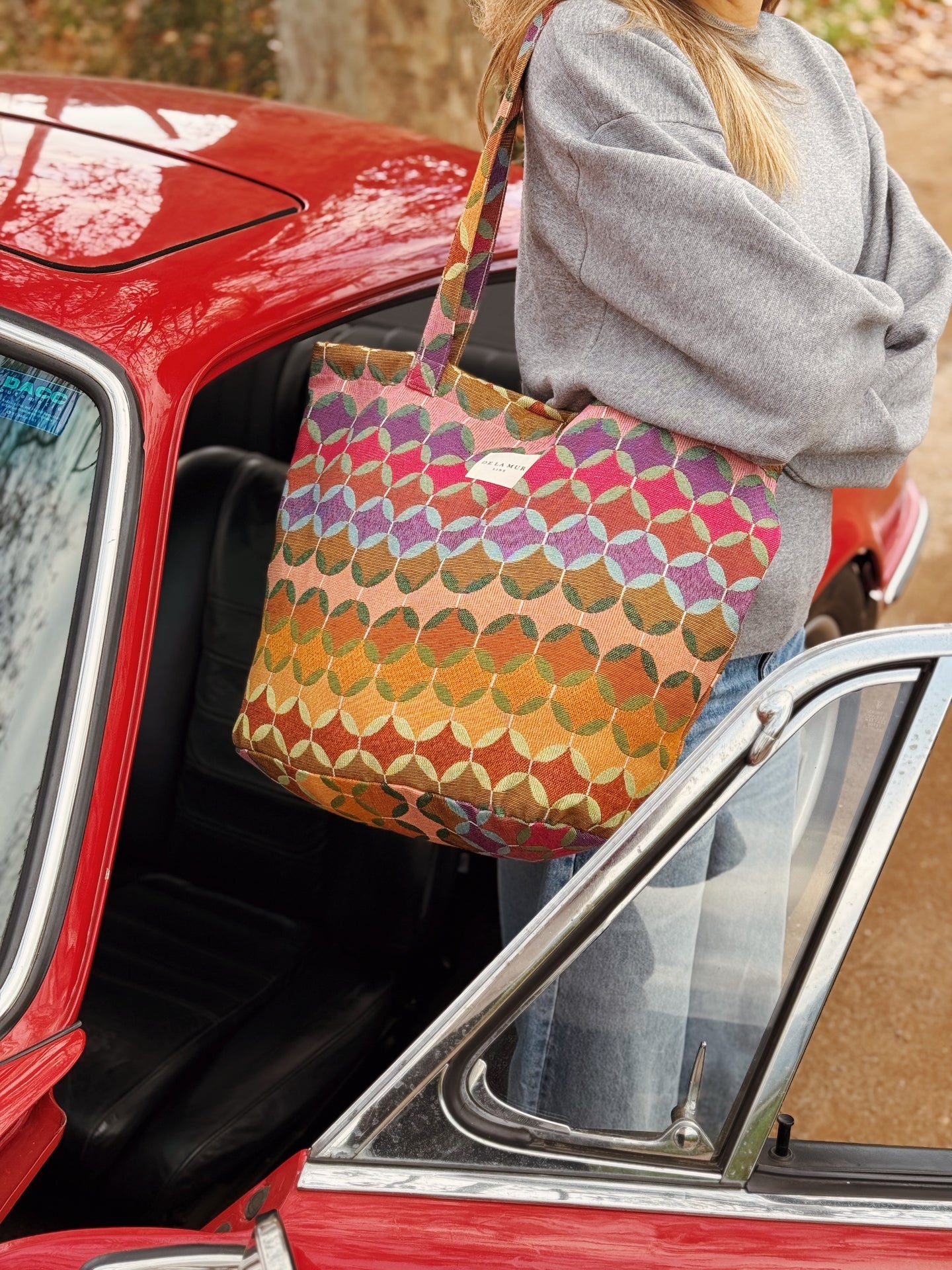 Große Einkaufstasche mit Reißverschluss SAL