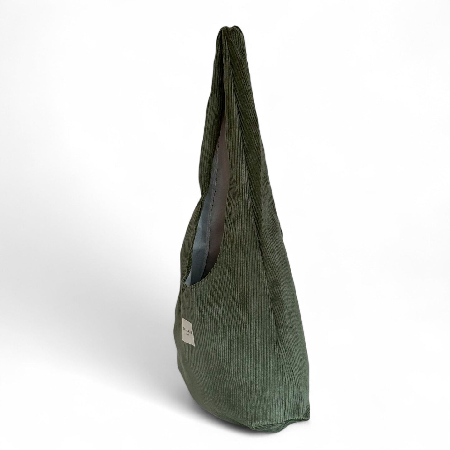 Ovale Shopper-Tasche mit Rippenstruktur TREE