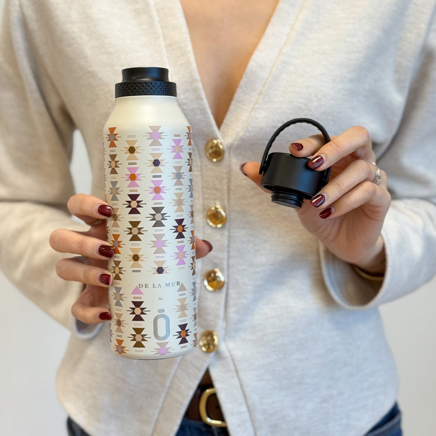 Trinkflasche De La Mur Line x Runbott ROYAL