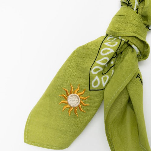 Bandana Sjaal Lichtgroen Zon