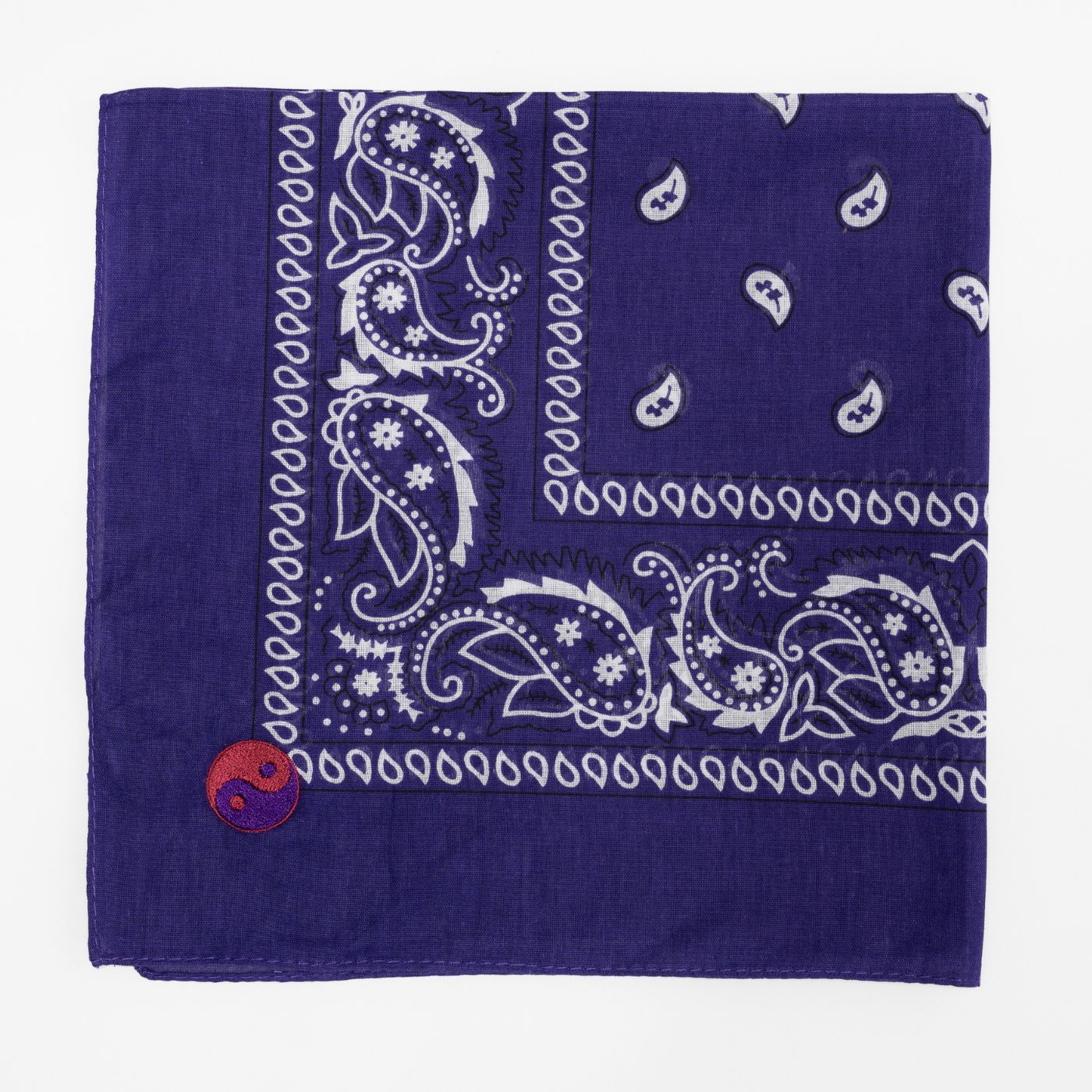 Bandana Sjaal Paars Yin Yang