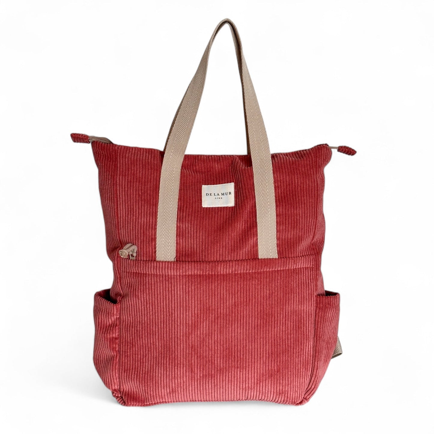 Rucksack Shopper Rib CORAL