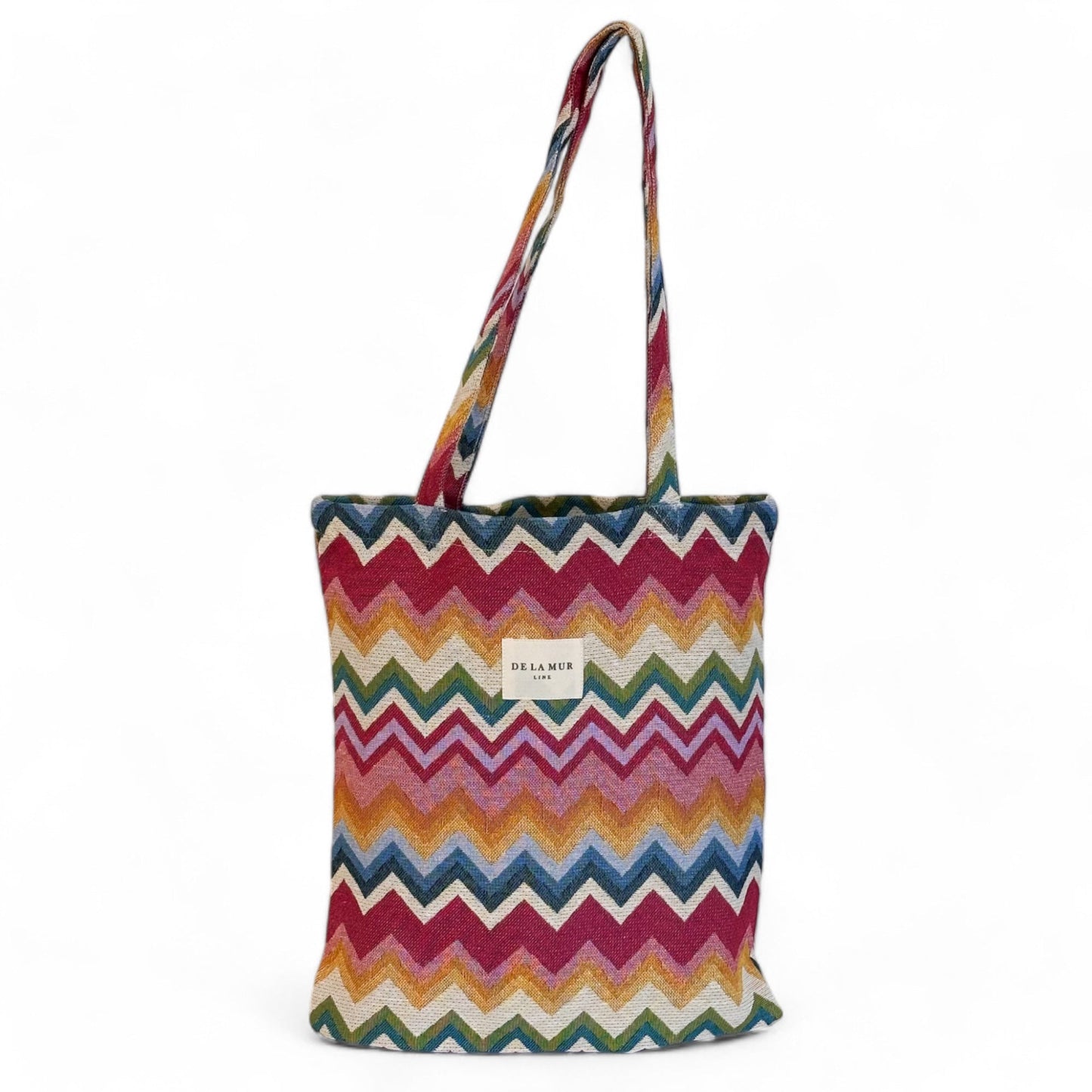 Tote Bag De La Mur Line MERA kleurrijke regenboogprint