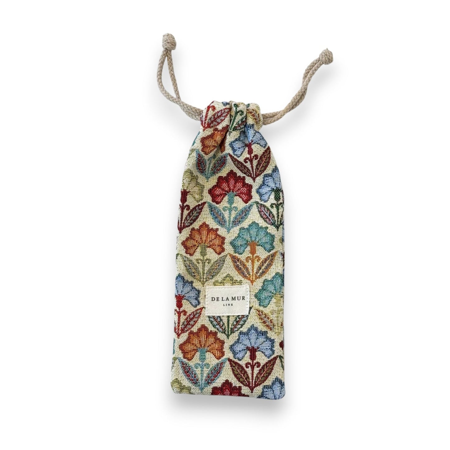 Fächer mit Etui FLORA