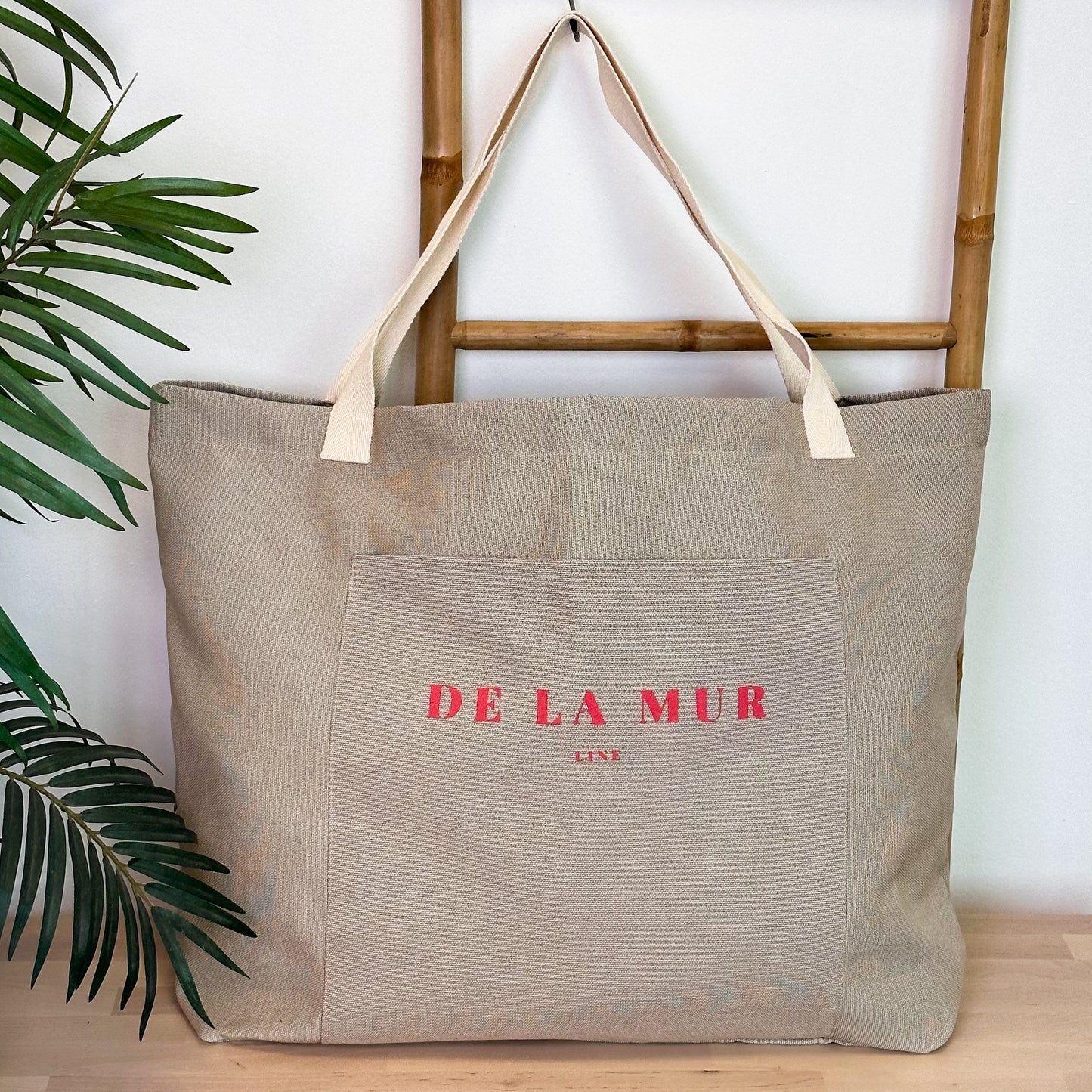 Extra grote shopper SAND