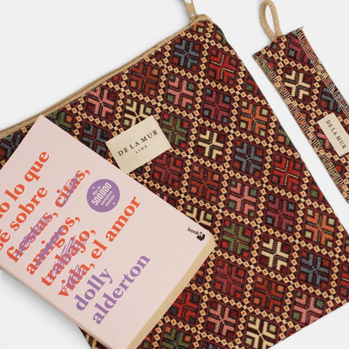 Boekcover met Boekenlegger CHIC