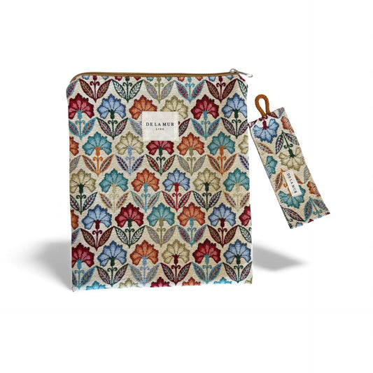 Boekcover met Boekenlegger FLORA