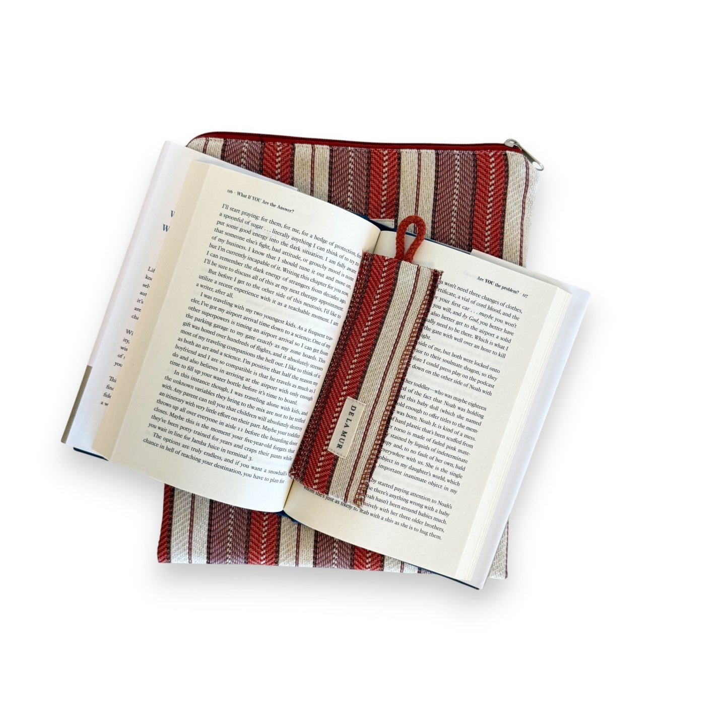 Boekcover met Boekenlegger MAKE