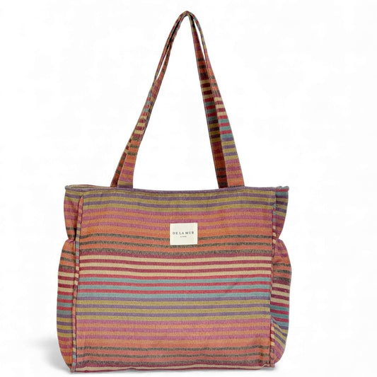 Rechthoekige Shopper met rits Maria