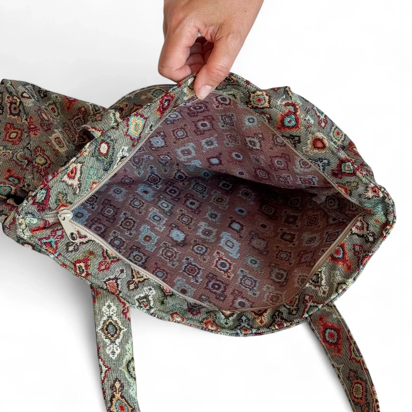 Shopper met rits TRIGO