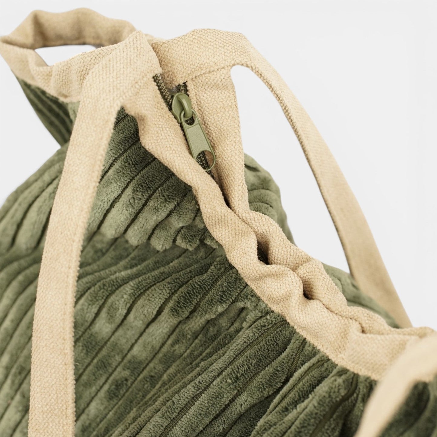 Ronde shopper met rits MUSGO