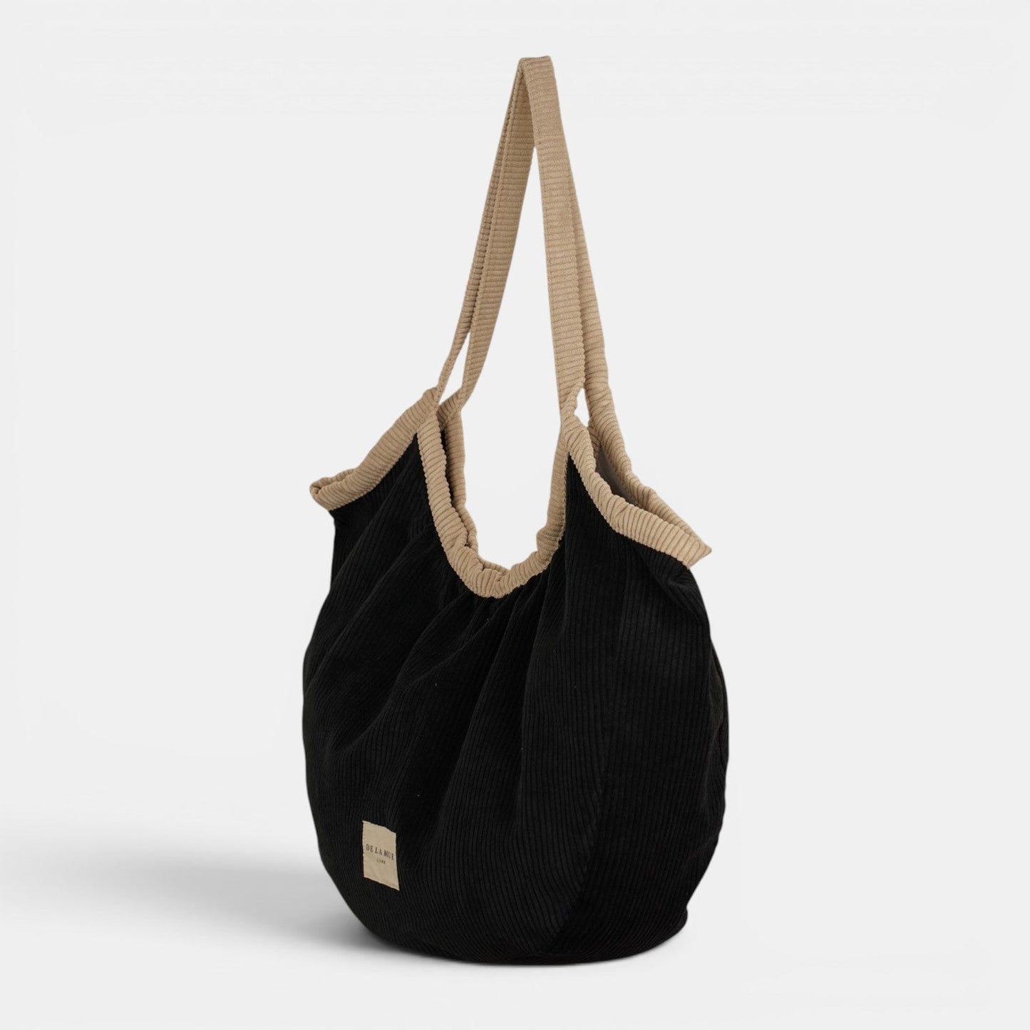 Ronde shopper met rits NIT