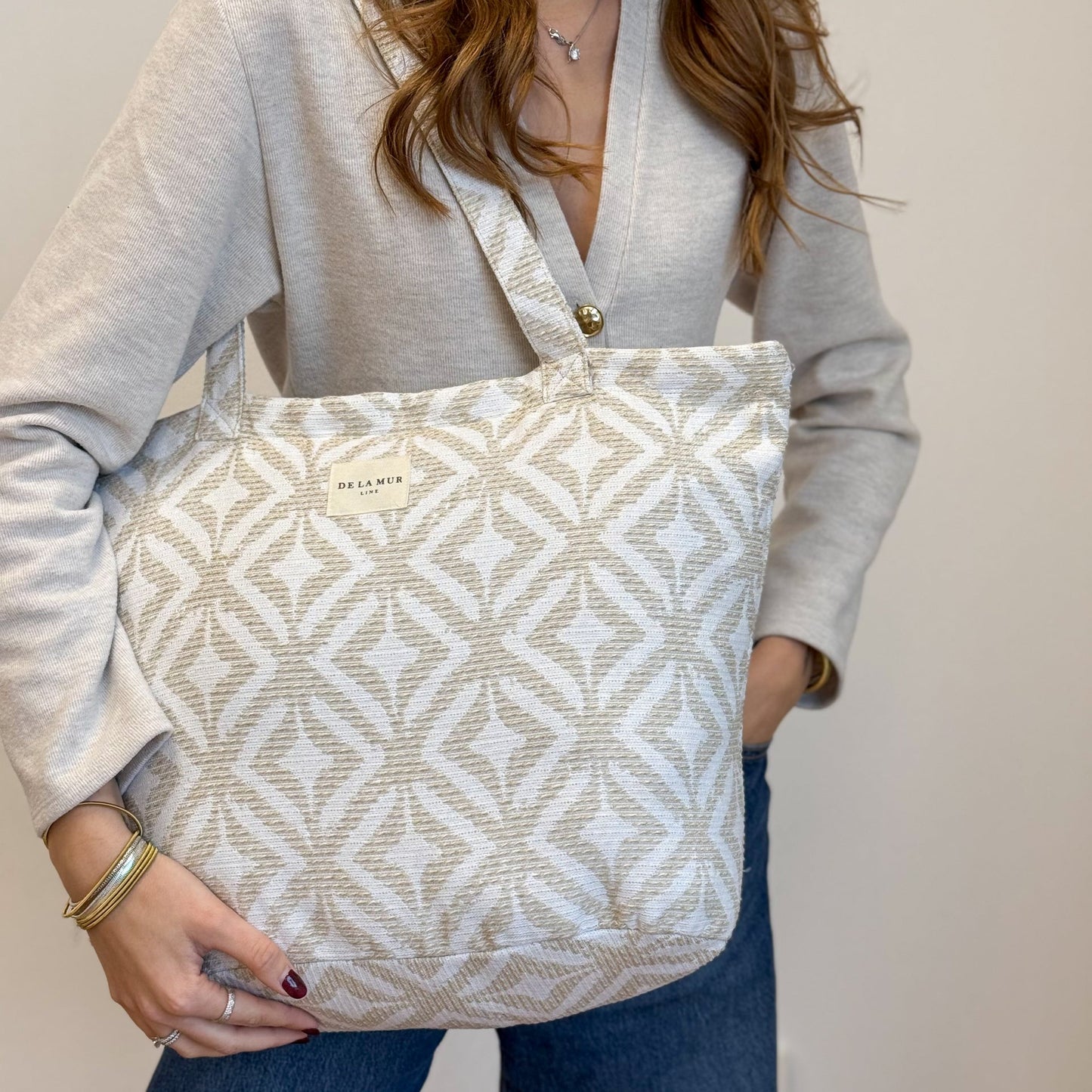 Große Einkaufstasche mit Reißverschluss CAMPO