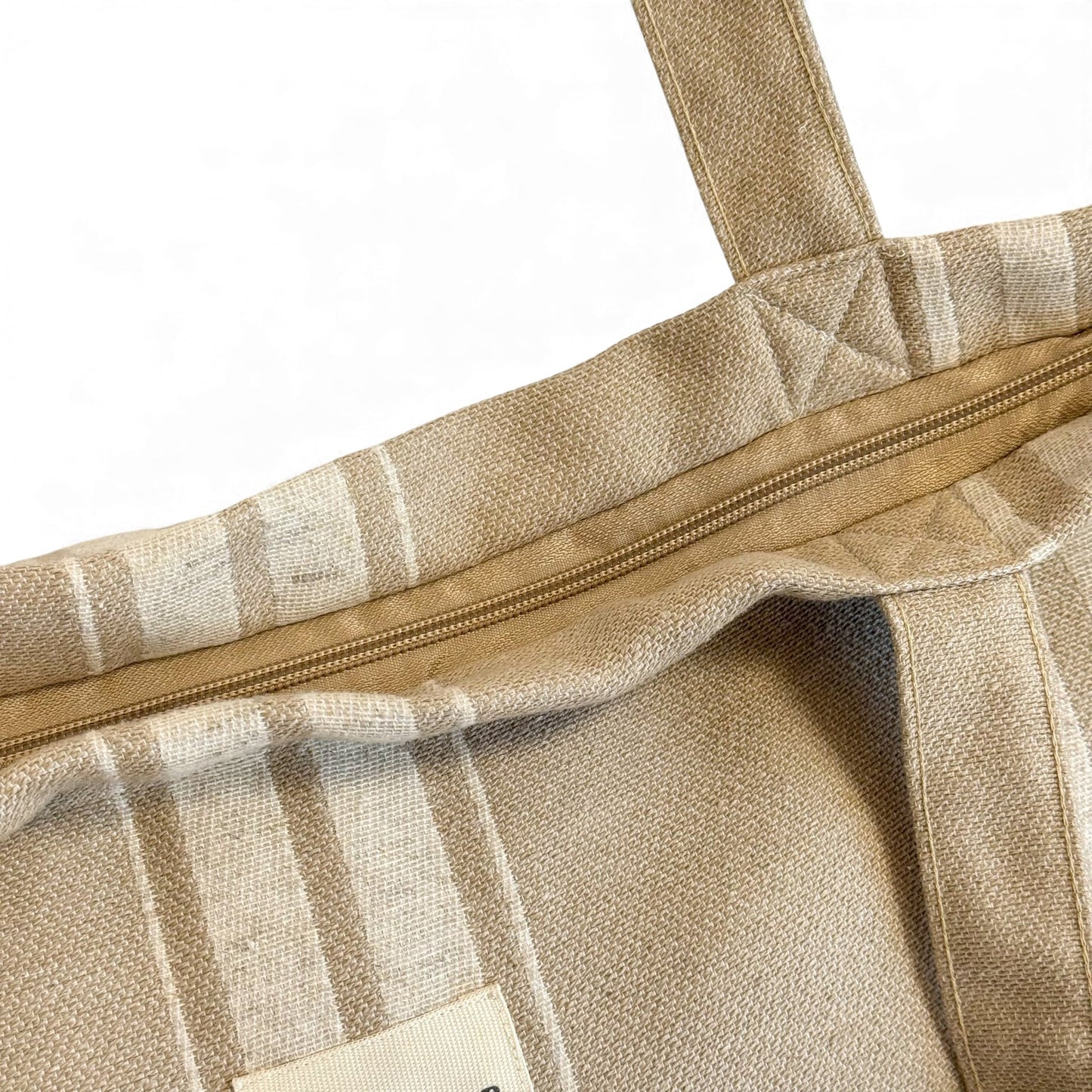 Große Einkaufstasche mit Reißverschluss CARRE