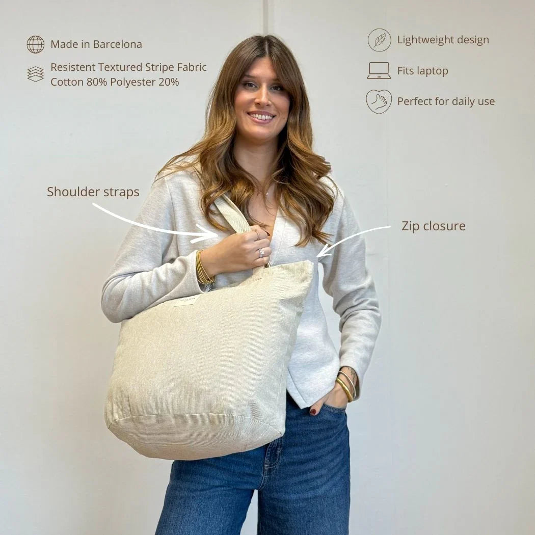 Grote Shopper met rits FOZ