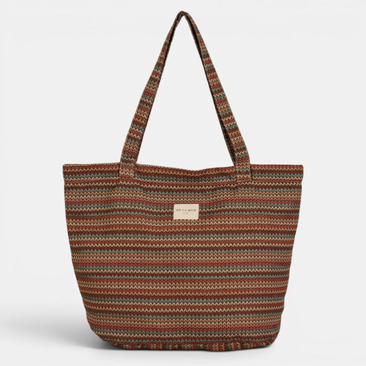 Grote Shopper met rits FRON