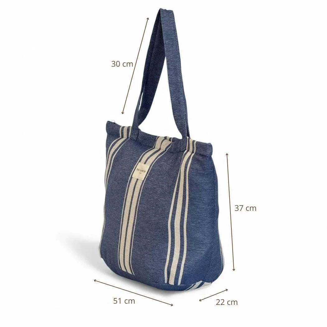 Grote Shopper met rits KARA