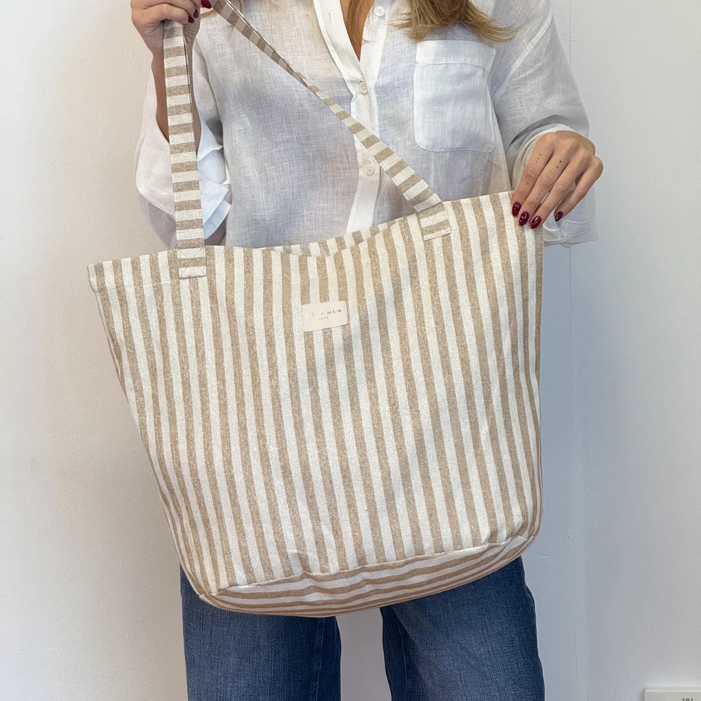Grote Shopper met rits LUMOS