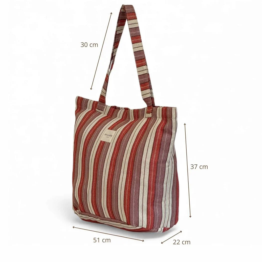 Grote Shopper met rits MAKE