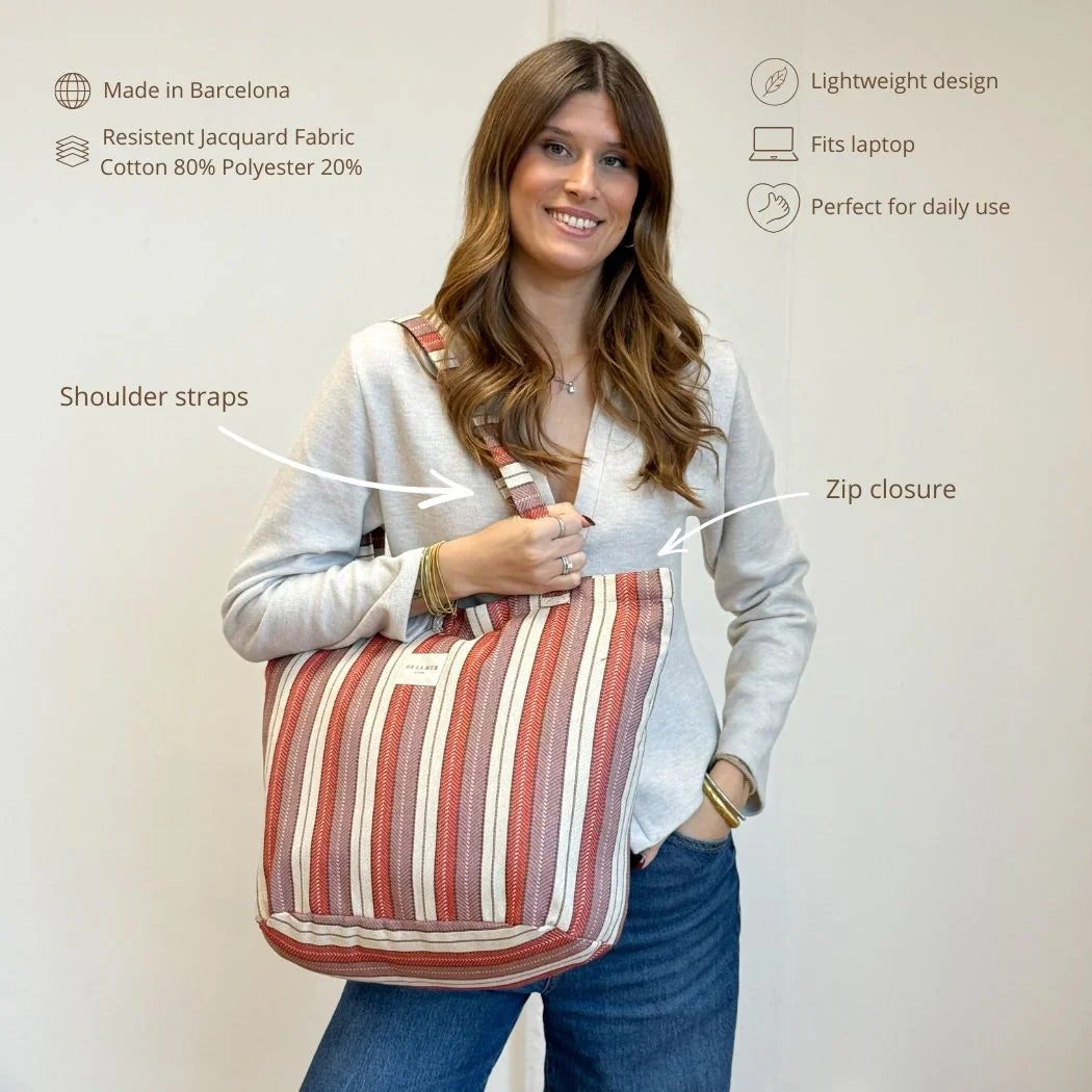 Grote Shopper met rits MAKE