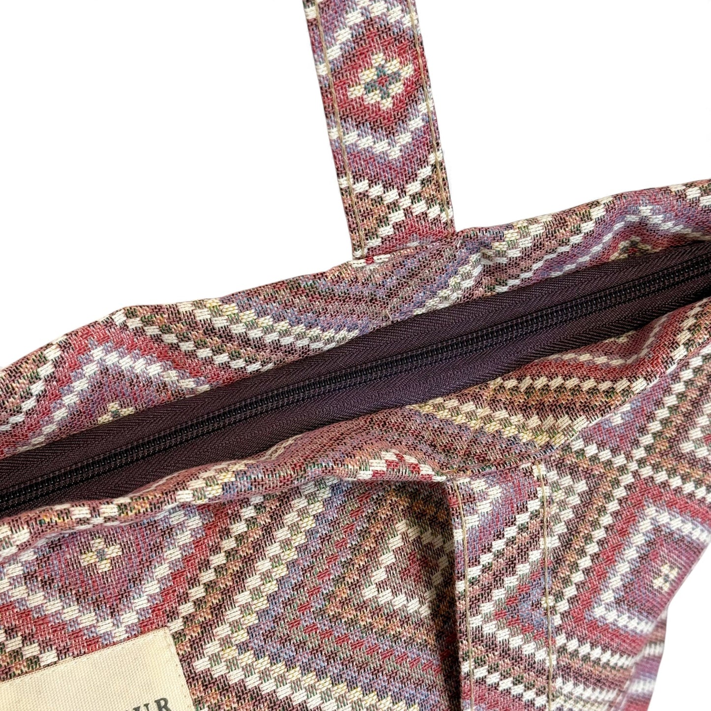 Große Einkaufstasche mit Reißverschluss NANA