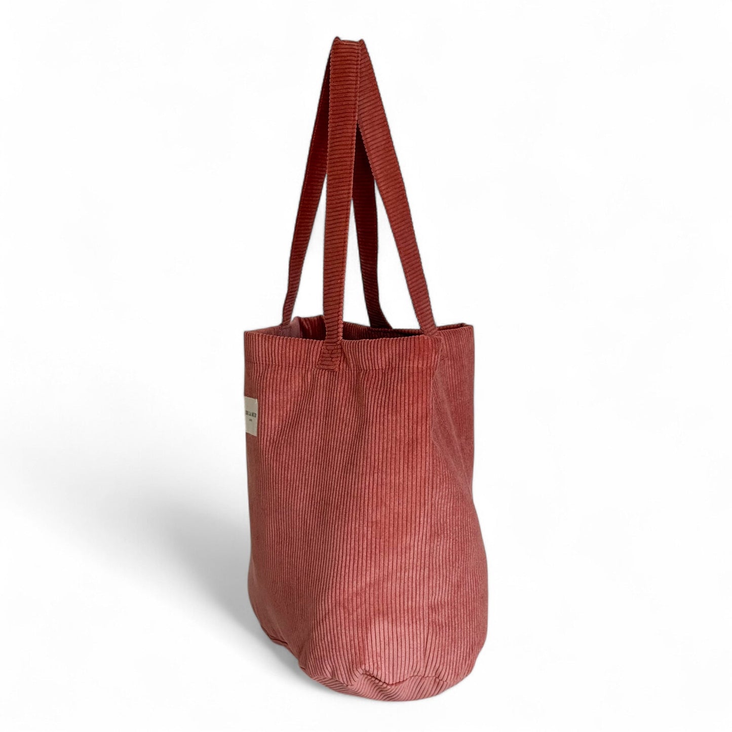 Schultertasche Shopper Rib CORAL