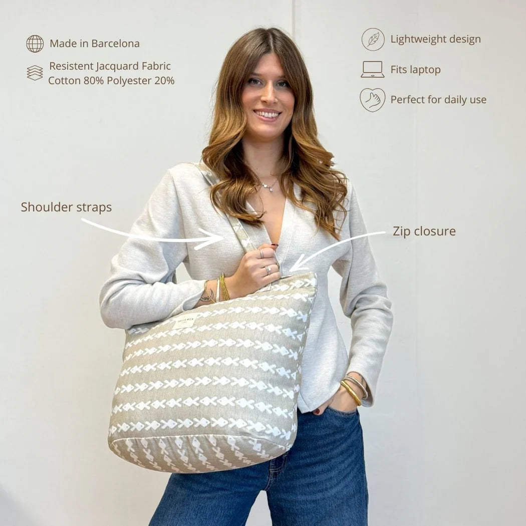 Grote Shopper met rits PESC