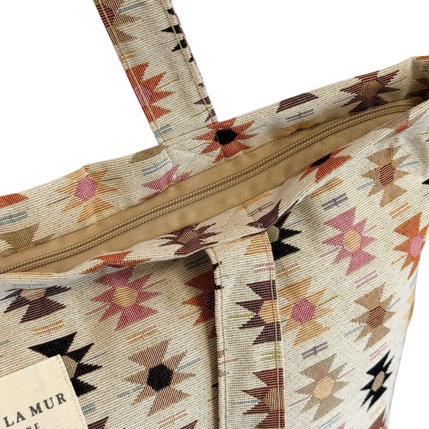 Große Einkaufstasche mit Reißverschluss ROYAL