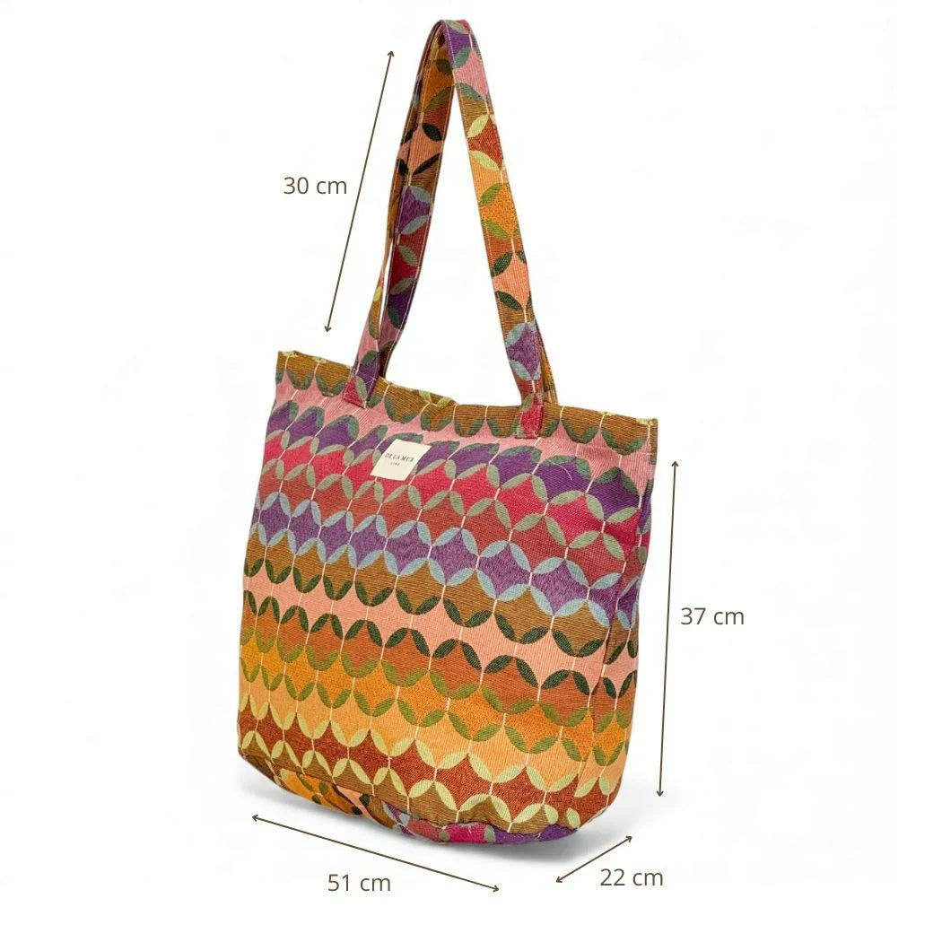 Große Einkaufstasche mit Reißverschluss SAL