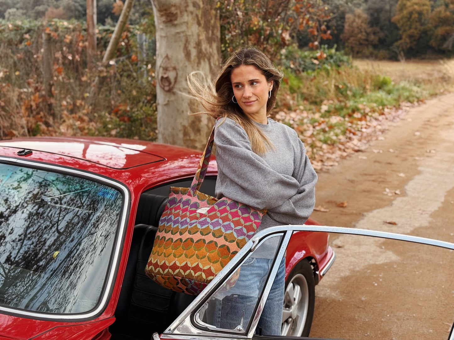 Große Einkaufstasche mit Reißverschluss SAL