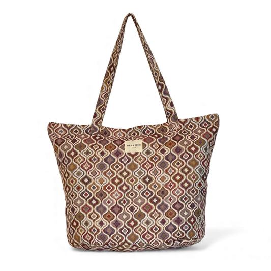 Große Einkaufstasche mit Reißverschluss ONDA