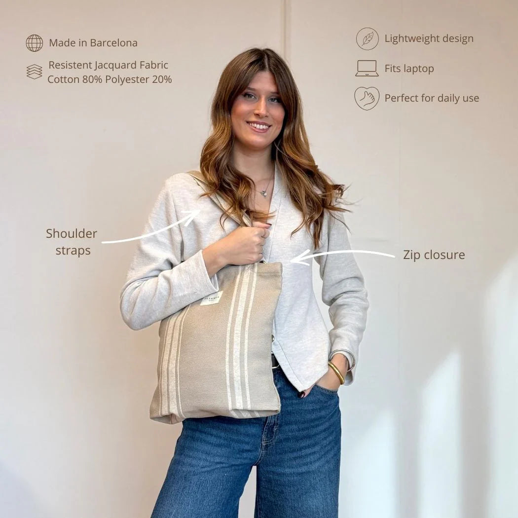 CARRE Tragetasche mit Reißverschluss