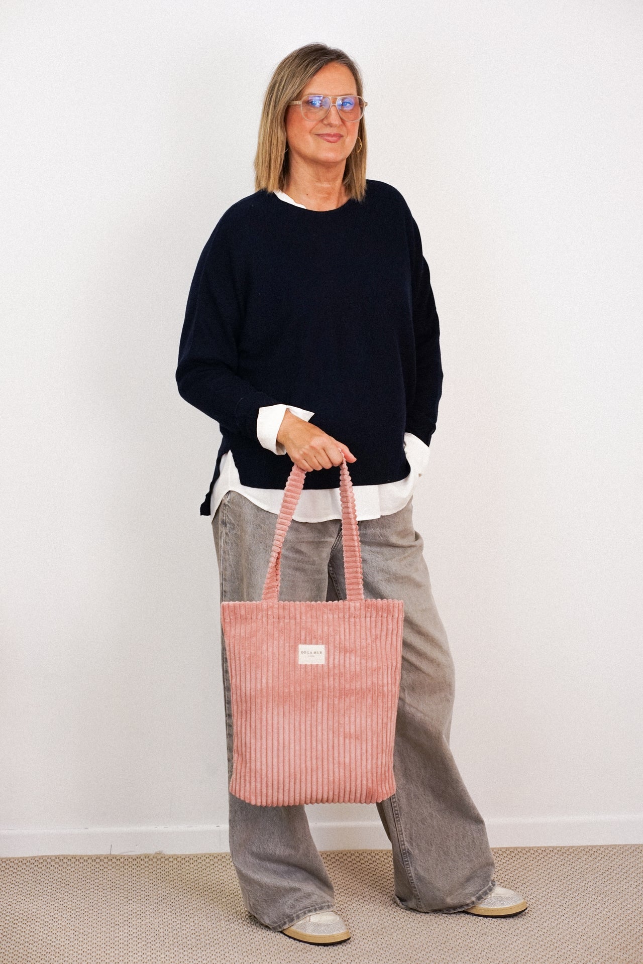 Tote Bag met rits CREPE