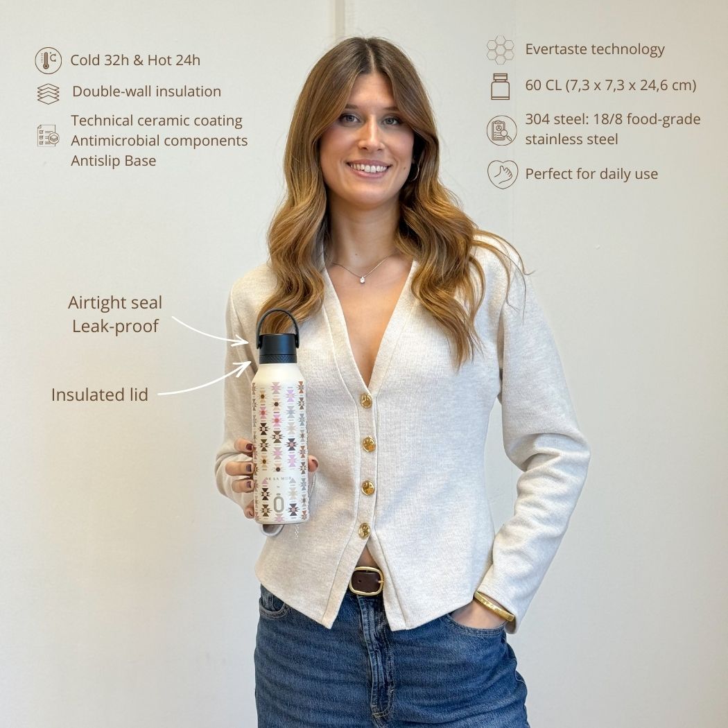 Trinkflasche De La Mur Line x Runbott ROYAL