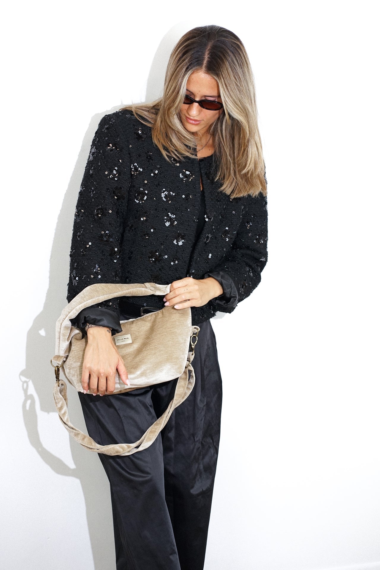 Schoudertas Medium Night Edition GOLDEN