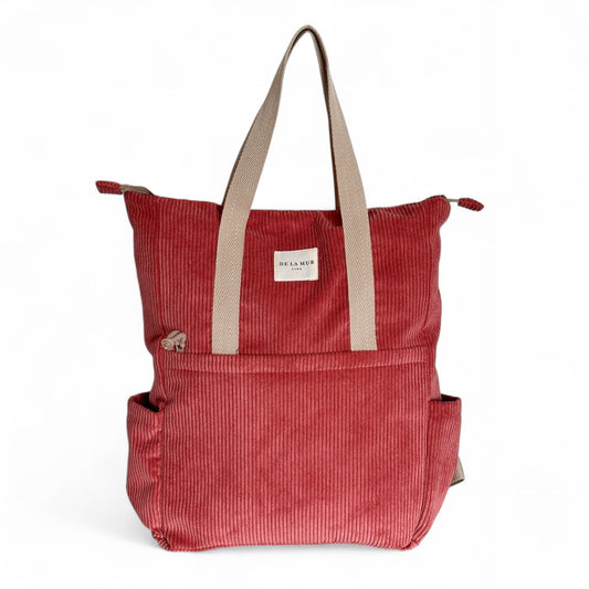 Rugzak Shopper Rib CORAL