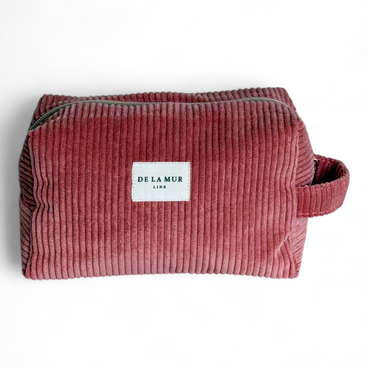 Beauty Bag Medium Rib CORAL