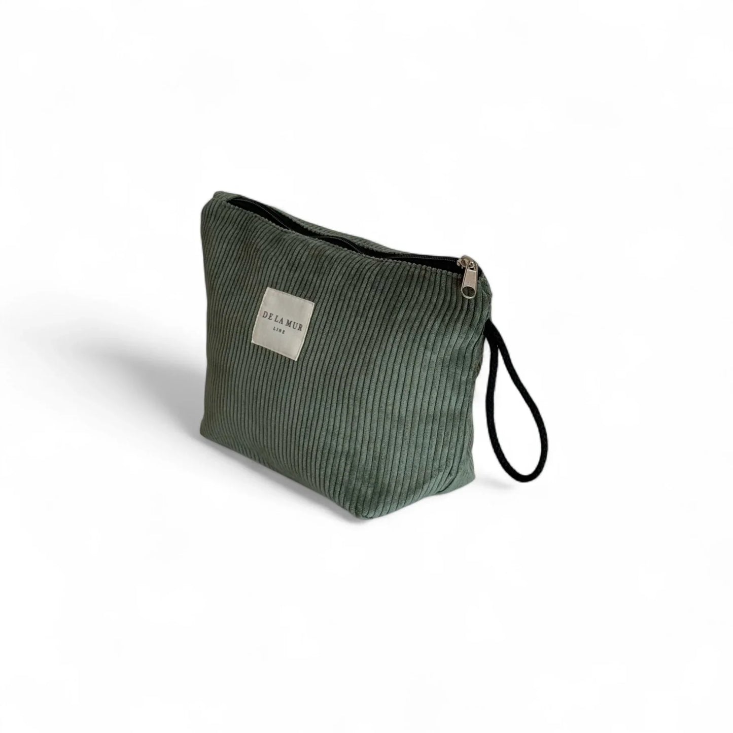 Große Beauty-Bag mit Rippenmuster TREE