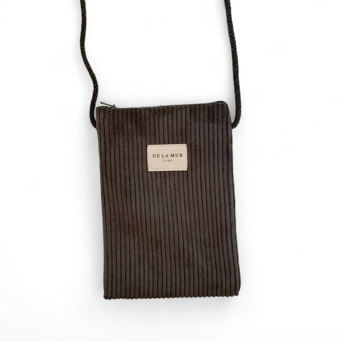 Kleine Handytasche mit Rippenmuster BONI